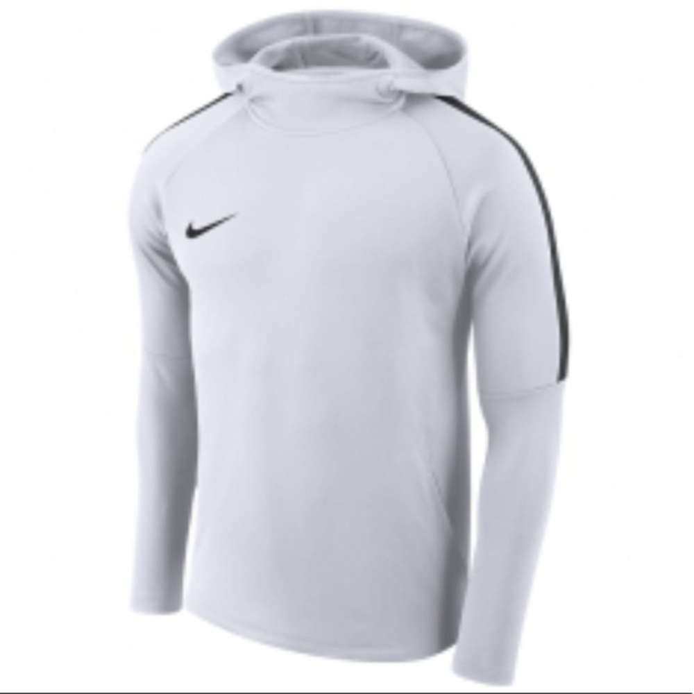Nike Academy White and Black 18 Hoody Boys Small